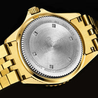 Thumbnail for Revue Thommen Diver Men's 42mm Black Gold Automatic Watch