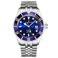 Thumbnail for Revue Thommen Blue Dial Steel 'Diver' Automatic Men's Watch