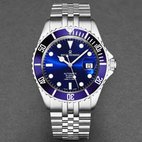 Thumbnail for Revue Thommen Blue Dial Steel 'Diver' Automatic Men's Watch