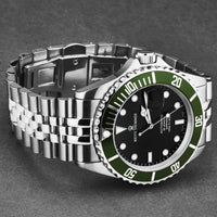 Thumbnail for Revue Thommen Diver Men’s 42mm Black Green Automatic Watch