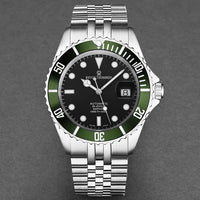 Thumbnail for Revue Thommen Diver Men’s 42mm Black Green Automatic Watch