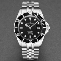 Thumbnail for Revue Thommen Men's Diver 42mm Black Stainless Steel Automatic Watch