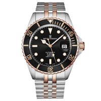 Thumbnail for Revue Thommen Men's Diver 42mm Black Two-Tone Automatic Watch