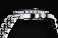 Thumbnail for Revue Thommen Diver Black Dial Steel GMT Automatic Men's Watch