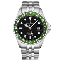 Thumbnail for Revue Thommen Diver Black Dial GMT 42mm Automatic Men's Watch