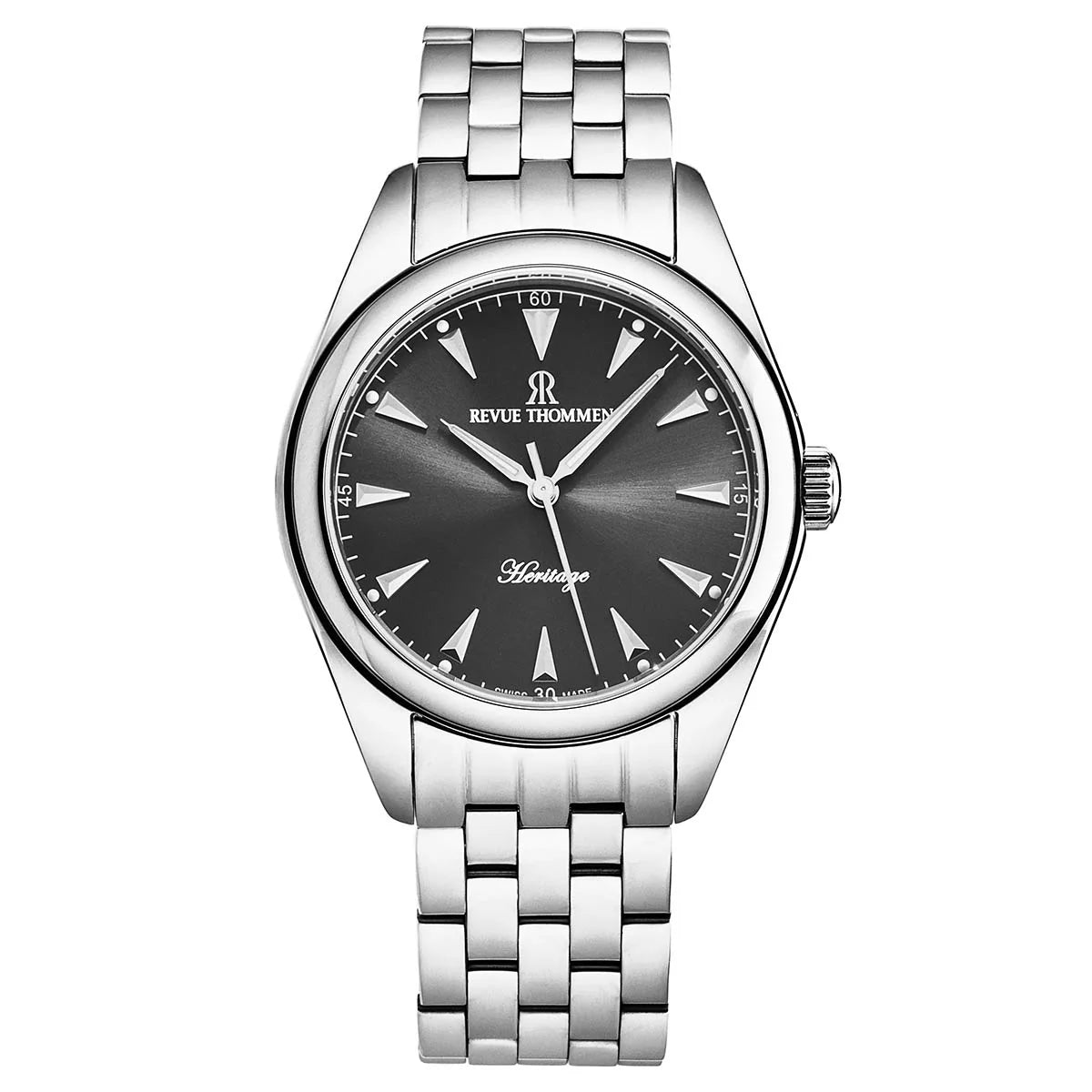 Revue Thommen Heritage Men’s 39mm Grey Automatic Watch