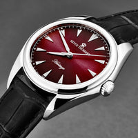 Thumbnail for Revue Thommen Heritage Men's 35mm Red Automatic Watch