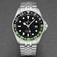Thumbnail for Revue Thommen 'Diver' Black Dial Steel 42mm Automatic Men's Watch