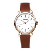 Thumbnail for Seiko Classic Brown White Ladies Watch SUR238P1