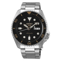 Thumbnail for Seiko Men's Watch 5 Sports Black Automatic