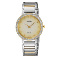 Thumbnail for Seiko Caprice Solar Gold Ladies Watch SUP448P1