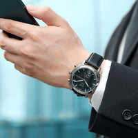 Thumbnail for Smartwatch - Pininfarina Senso Hybrid Men's Black Smartwatch PMH01A-04