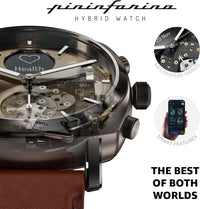 Thumbnail for Smartwatch - Pininfarina Senso Hybrid Men's Mercure Grey Smartwatch PMH01A-02
