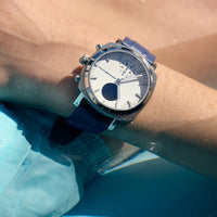 Thumbnail for Smartwatch - Pininfarina Senso Hybrid Men's Moonlight Silver Smartwatch PMH01A-01