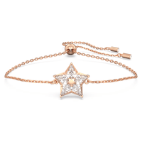 Thumbnail for Swarovski Stella Star Bracelet Kite Cut White Rose Gold-Tone Plated 5645460