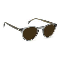 Thumbnail for Sunglasses - David Beckham DB 1036/S FT3 4970 Unisex Grey Gold