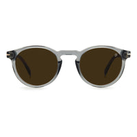 Thumbnail for Sunglasses - David Beckham DB 1036/S FT3 4970 Unisex Grey Gold