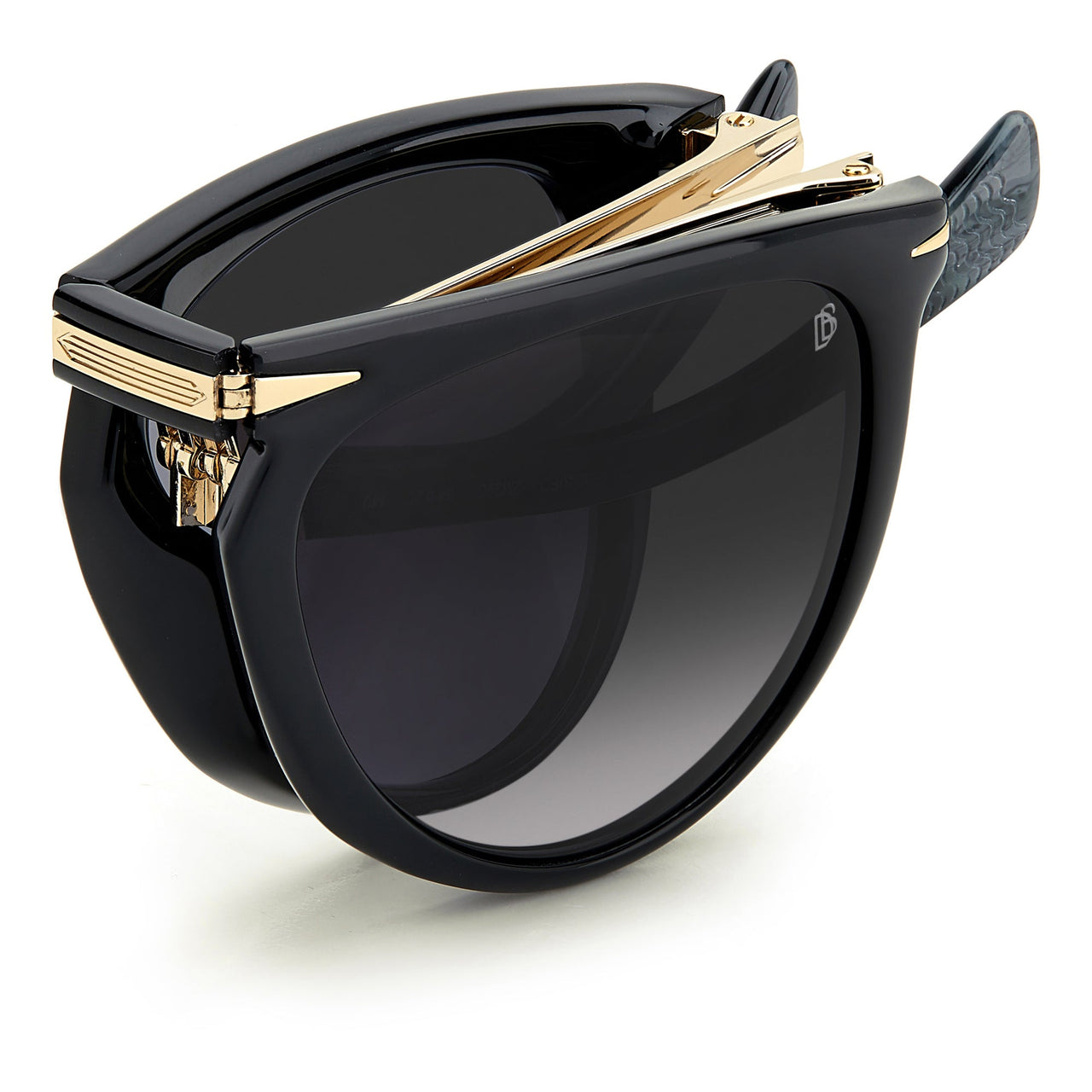 Sunglasses - David Beckham DB 1039/S/FD 2M2 549O Unisex Black Gold