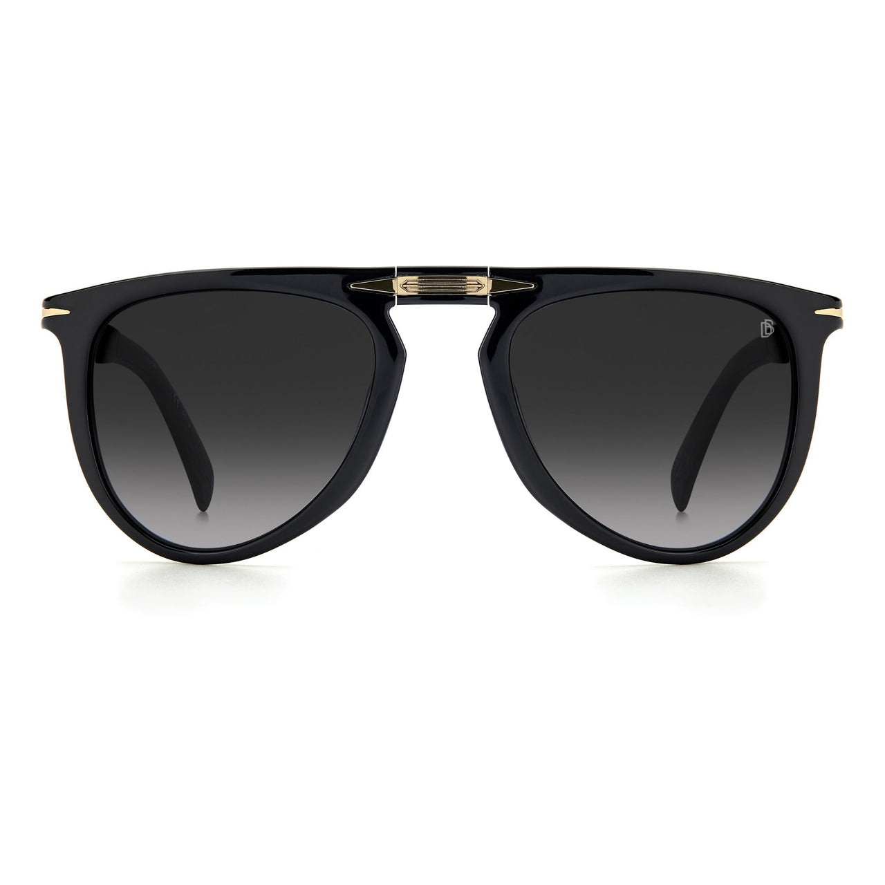 Sunglasses - David Beckham DB 1039/S/FD 2M2 549O Unisex Black Gold