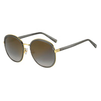 Thumbnail for Sunglasses - Givenchy GV 7182/G/S 2F7 59FQ Women's Gold Grey Sunglasses