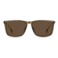 Thumbnail for Sunglasses - Hugo Boss 1182/S/I 09Q 5770 Men's Brown Sunglasses