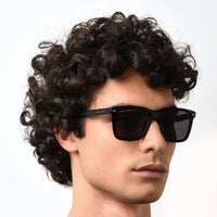 Thumbnail for Sunglasses - Hugo Boss 1317/S 284 55IR Men's Black Ruth Sunglasses