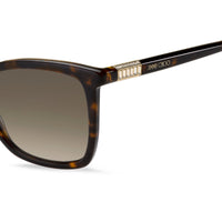 Thumbnail for Sunglasses - Jimmy Choo ALI/S 086 56HA Women's Dk Havana