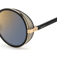 Thumbnail for Sunglasses - Jimmy Choo ANDIE/N/S RHL 54K1 Unisex Gold Black