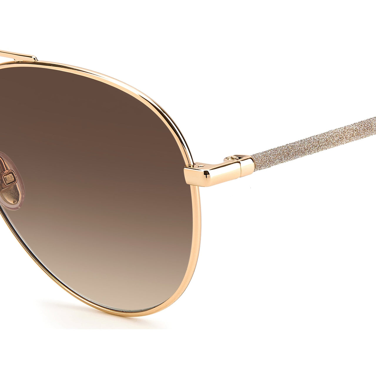 Sunglasses - Jimmy Choo DEVAN/S BKU 59HA Unisex Gold Nude