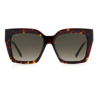 Thumbnail for Sunglasses - Jimmy Choo ELENI/G/S 086 53HA (JC36) Ladies Havana Sunglasses.