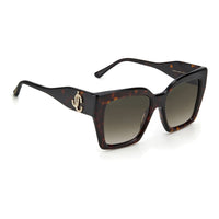 Thumbnail for Sunglasses - Jimmy Choo ELENI/G/S 086 53HA (JC36) Ladies Havana Sunglasses.