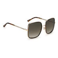 Thumbnail for Sunglasses - Jimmy Choo JAYLA/S 01Q 57HA Unisex Gold Brown