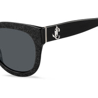Thumbnail for Sunglasses - Jimmy Choo JILL/G/S DXF 54IR Women's Glt Black