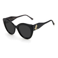 Thumbnail for Sunglasses - Jimmy Choo LEONE/S 1EI 52IR Women's Black Sunglasses