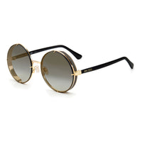 Thumbnail for Sunglasses - Jimmy Choo LILO/S RHL 58FQ Women's Gold Black