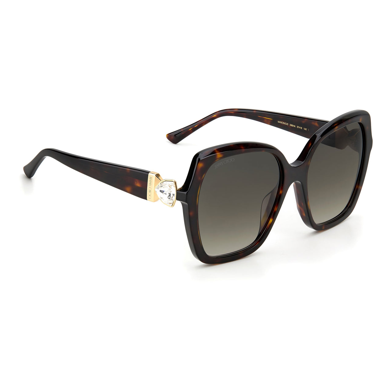 Sunglasses - Jimmy Choo MANON/G/S 086 57HA Unisex Havana