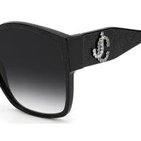 Thumbnail for Sunglasses - Jimmy Choo NOEMI/S DXF 619O Women's Glt Black