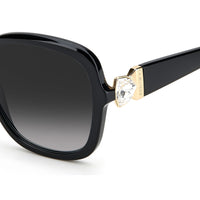 Thumbnail for Sunglasses - Jimmy Choo SADIE/S 807 5690 (JC37) Ladies Black Sunglasses