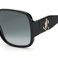 Thumbnail for Sunglasses - Jimmy Choo TARA/S DXF 599O Unisex Glt Black
