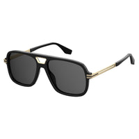 Thumbnail for Sunglasses - Marc Jacobs MARC 415/S 2M2 56IR Men's Black Gold Sunglasses