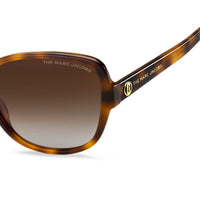 Thumbnail for Sunglasses - Marc Jacobs MARC 528/S 2IK 58LA Women's Havana Gold Sunglasses
