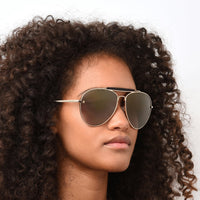 Thumbnail for Sunglasses - Tommy Hilfiger TH 1808/S J5G 61FQ Women's Gold Sunglasses