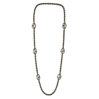Thumbnail for Swarovski Atelier Kalix Collection Ladies Necklace Ruthenium Plated