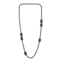 Thumbnail for Swarovski Atelier Kalix Collection Ladies Necklace Ruthenium Plated