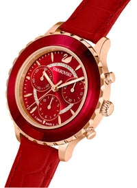 Thumbnail for Swarovski Octea Lux Chrono Ladies Red Watch 5646975