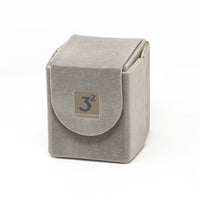 Thumbnail for Three Square Men's Black Rose Gold Quartz Stainless Steel Watch