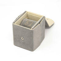 Thumbnail for Three Square Men's Black Rose Gold Quartz Stainless Steel Watch