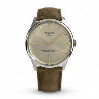 Thumbnail for Tissot Men’s Watch 42mm Chemin des Tourelles Champagne