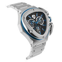 Thumbnail for Tonino Lamborghini Men’s Watch 56mm Spyder X Silver Blue