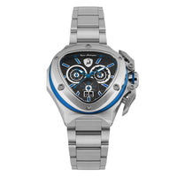 Thumbnail for Tonino Lamborghini Men’s Watch 56mm Spyder X Silver Blue